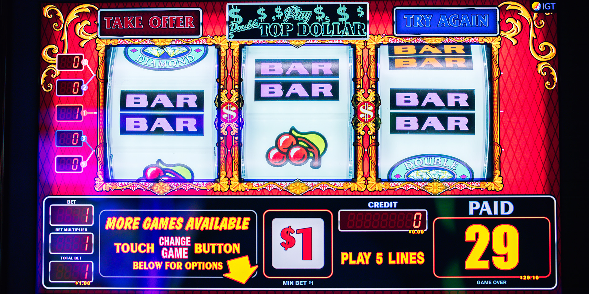 Casino slot machine